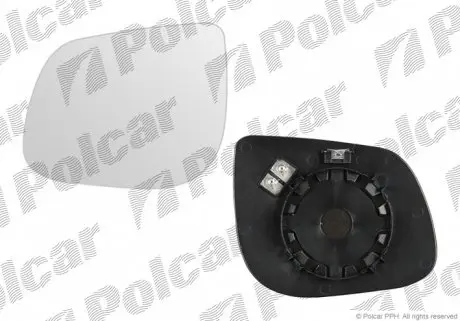 41A1544M Вставка зовнішнього дзеркала ліва POLCAR підбір по vin на Brocar