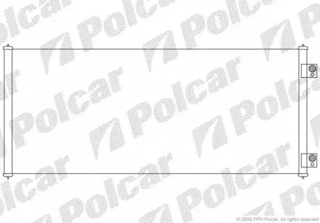 3247K81K Радиаторы кондиционера POLCAR подбор по vin на Brocar