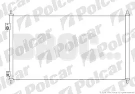 3825K8C3 Радіатор кондиціонера POLCAR підбір по vin на Brocar