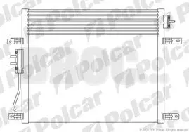 3430K8C1 Радіатори кондиціонера POLCAR підбір по vin на Brocar