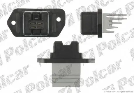 3833KST1 Регулятор вентилятора кабіни POLCAR підбір по vin на Brocar