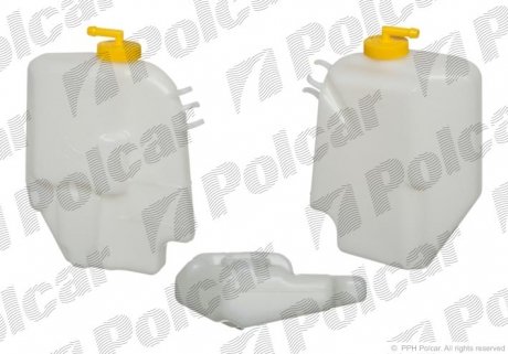 3828ZB1 Компенсационные бачки POLCAR подбор по vin на Brocar