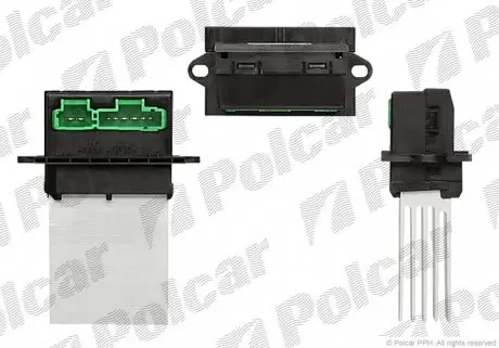 2315KST3X Резистор кондиционера POLCAR підбір по vin на Brocar