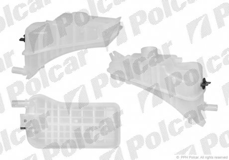 2351ZB1 Компенсационные бачки POLCAR подбор по vin на Brocar