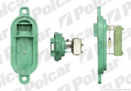 3018KST1 Регулятор вентилятора кабіни POLCAR підбір по vin на Brocar