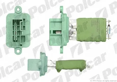 3002KST2 Резистор кондиционера POLCAR підбір по vin на Brocar