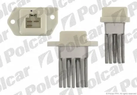 2758KST1 Резистор кондиционера POLCAR підбір по vin на Brocar