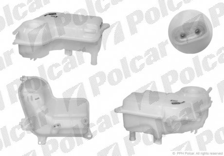 1324ZB4 Компенсационные бачки POLCAR подбор по vin на Brocar