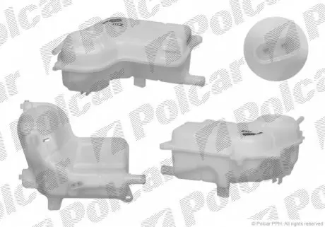 1324ZB3 Компенсаційний бачок POLCAR підбір по vin на Brocar
