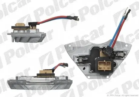 1324KST2X Резистор кондиционера POLCAR підбір по vin на Brocar