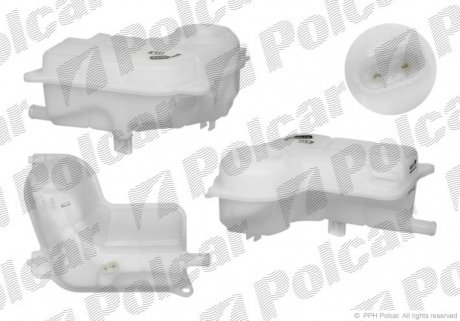 1334ZB1 Компенсационные бачки POLCAR подбор по vin на Brocar