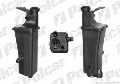 2008ZB1 Компенсационные бачки POLCAR подбор по vin на Brocar