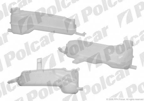 6060ZB1 Компенсационные бачки POLCAR подбор по vin на Brocar