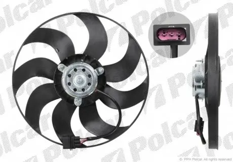 952523U6 Вентилятор без кожуха POLCAR підбір по vin на Brocar
