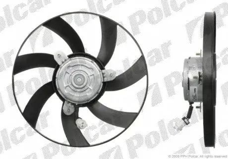 671423U4 Вентилятор без кожуха POLCAR підбір по vin на Brocar
