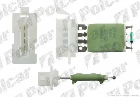 6530KST1X Резистор кондиционера POLCAR подбор по vin на Brocar