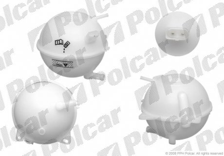 9541ZB1 Компенсационные бачки POLCAR подбор по vin на Brocar