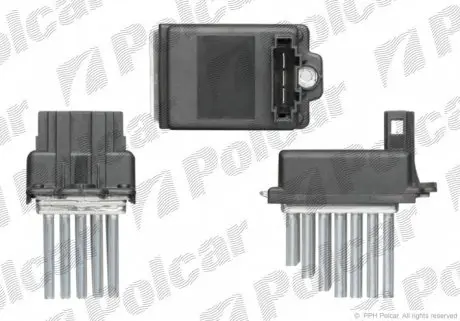 9541KST1 Регулятор вентилятора кабіни POLCAR підбір по vin на Brocar