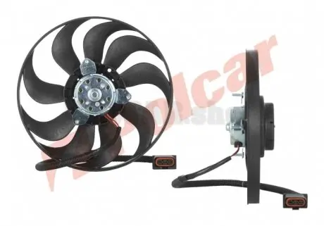 954123U6 Вентилятор радіатора Seat Leon, Toledo Ii Skoda Octavia I Vw Bora, Bora I, Golf Iv, Golf V 1.4/1.6 09.96-06.06 POLCAR підбір по vin на Brocar