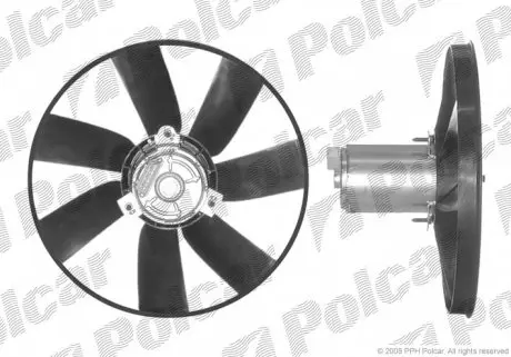 953823U2 Вентилятор без кожуха POLCAR підбір по vin на Brocar
