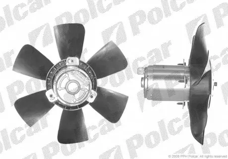 953423U2 Вентилятор без кожуха POLCAR підбір по vin на Brocar