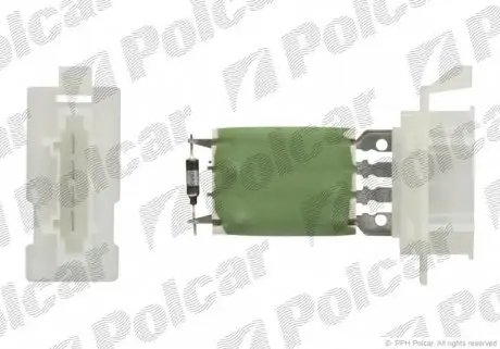 5724KST1X Регулятор вентилятора кабіни POLCAR підбір по vin на Brocar