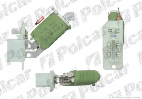 5507KST1X Резистор кондиционера POLCAR підбір по vin на Brocar