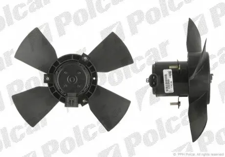 550723U1 Вентилятор без кожуха POLCAR підбір по vin на Brocar