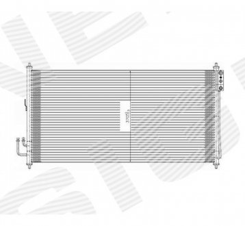 RC94907 РАДИАТОР КОНДИЦИОНЕРА SIGNEDA підбір по vin на Brocar