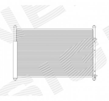 RC940012 Радиатор кондиционера SIGNEDA подбор по vin на Brocar