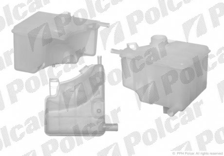 6032ZB1 Компенсационные бачки POLCAR подбор по vin на Brocar