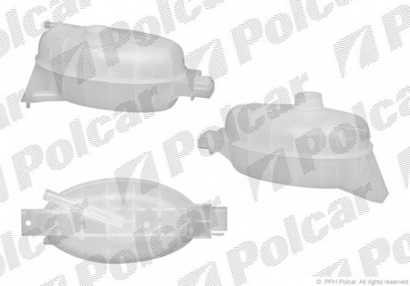 6026ZB1 Компенсационные бачки POLCAR подбор по vin на Brocar