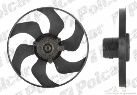 602623U1 Вентилятор без кожуха POLCAR подбор по vin на Brocar