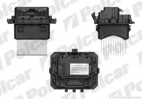 6014KST1X Резистор кондиционера POLCAR подбор по vin на Brocar