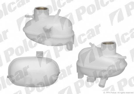 5557ZB2 Компенсационные бачки POLCAR подбор по vin на Brocar