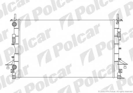 6037081 Радиаторы охлаждения POLCAR подбор по vin на Brocar