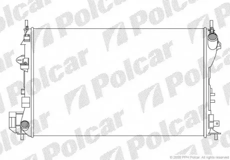 5518081 Радиаторы охлаждения POLCAR подбор по vin на Brocar