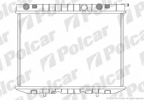 5580085 Радиаторы охлаждения POLCAR підбір по vin на Brocar