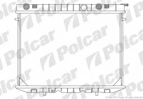 5580081 Радиаторы охлаждения POLCAR підбір по vin на Brocar
