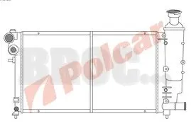 5706085 Радиаторы охлаждения POLCAR підбір по vin на Brocar