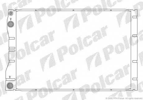 6051081X Радиаторы охлаждения POLCAR подбор по vin на Brocar