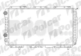 570208A3 Радіатори охолодження POLCAR підбір по vin на Brocar