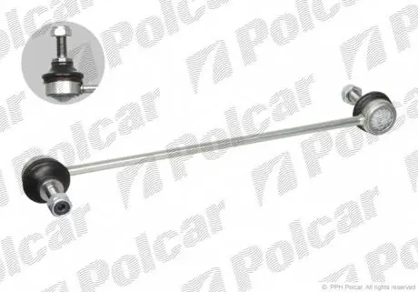 R580 Стійка стабілізатора лівий=правий POLCAR підбір по vin на Brocar