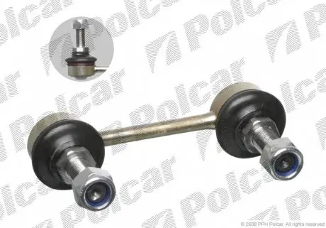 LA117 Стійка стабілізатора лівий=правий POLCAR підбір по vin на Brocar