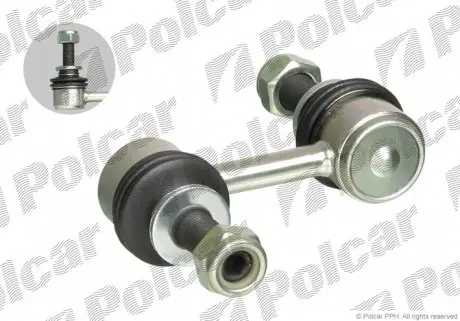 S6072006 Стійка стабілізатора лівий=правий POLCAR підбір по vin на Brocar