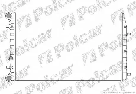 6913083 Радиаторы охлаждения POLCAR подбор по vin на Brocar
