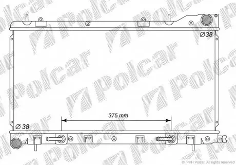 7239083K Радиаторы охлаждения POLCAR подбор по vin на Brocar