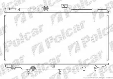 8111081 Радіатори охолодження POLCAR підбір по vin на Brocar