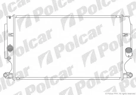 8116084 Радиаторы охлаждения POLCAR подбор по vin на Brocar