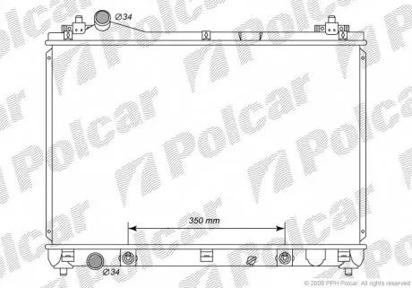 7426082 Радіатори охолодження POLCAR підбір по vin на Brocar